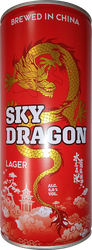 Пиво светлое SKY DRAGON фильтрованное пастеризованное 5,0%, 1л, вид