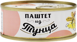 Паштет рыбный ПЕККОНИ из тунца, 90г, вид