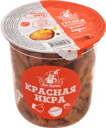 Гренки пшеничные ДОН КРУТОН со вкусом красной икры, 130г, вид