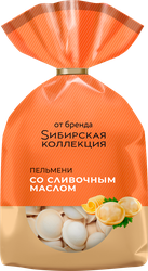 Пельмени SИБИРСКАЯ КОЛЛЕКЦИЯ Со сливочным маслом, 700г, изображение
