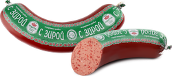 Колбаса полукопченая ИДЕЛЬ с зирой, 400г, фото