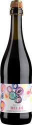 Вино игристое BELDI Lambrusco Эмилия жемчужное красное полусладкое, 0.75л, фото