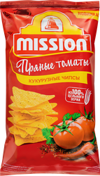Чипсы кукурузные MISSION со вкусом томатов, 150г, изображение