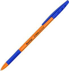 Ручка шариковая BERLINGO Tribase grip fuze, синий, 0,7мм грип, в ассортименте, Арт. 355453, фото
