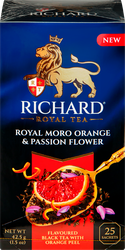 Чай черный RICHARD Royal Moro orange&Passion flower, 25пак, изображение