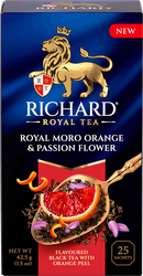 Чай черный RICHARD Royal Moro orange&Passion flower, 25пак, детальное фото