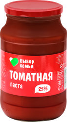 Изображение товара Паста томатная ВЫБОР СЕМЬИ 25%, 1кг