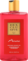 Гель для душа DEXCLUSIVE Amore парфюмированный, 500мл, детальное фото