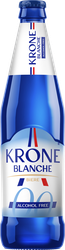 Напиток пивной безалкогольный KRONE BLANCHE BIERE Alcohol Free пастеризованный 0,5%, 0.45л, вид