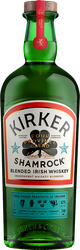 Виски KIRKER SHAMROCK купажированный 40%, 0.7л, фотография