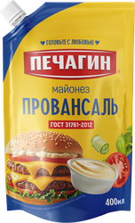 Майонез ПЕЧАГИН Провансаль 67%, 400мл, детальное фото