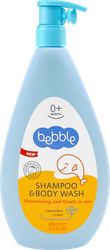 Шампунь для волос и тела BEBBLE с ромашкой и липой, 400мл, изображение