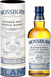 Виски MOSSBURN BLENDED Молт Скотч Виски Айлэнд Шотландский солодовый 3 года 46%, п/у, 0.7л, изображение
