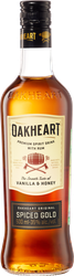 Коктейль OAKHEART Original Spiced Gold с ромом 35%, 0.5л, вид