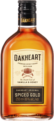 Коктейль OAKHEART Original Spiced Gold с ромом 35%, 0.25л, фотография