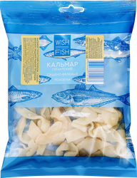 Кальмар сушено-вяленый WISH FISH полоски, 70г, фото