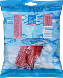Кальмар WISH FISH со вкусом краба, полоски, 70г, детальное фото