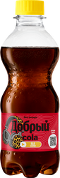 Напиток ДОБРЫЙ Cola без сахара сильногазированный, 0.3л, фото