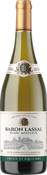Вино BARON LASSAL ординарное белое полусладкое, 0.75л, вид