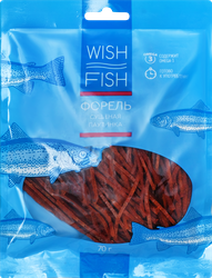 Форель сушеная WISH FISH паутинка, 70г, фото