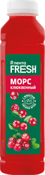 Морс клюквенный ЛЕНТА FRESH, 500 мл, крупный план