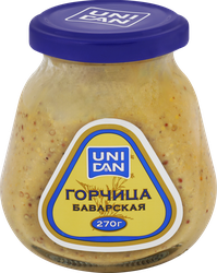 Горчица UNI DAN Баварская, 270г, фото