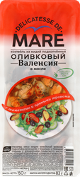 Коктейль из мидий подкопченных MARE Оливковый Валенсия, в масле с томатами и пряными травами, 150г, картинка