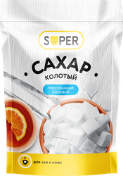 Сахар прессованный SUPER кусковой, колотый, 380г, детальное фото