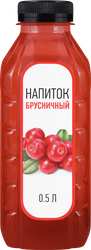 Напиток Брусничный негазированный, 0.5л, изображение