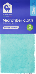 Салфетки LOMBERTA Super plush, микрофибра, Арт. 722601, 2шт, детальное фото