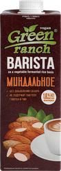 Напиток растительный GREEN RANCH Barista Миндальный 1,8%, 1000мл, изображение