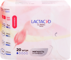 Прокладки ежедневные LACTACYD Classic, 20шт, картинка