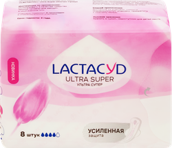 Прокладки LACTACYD Ultra Super, 8шт, детальное фото