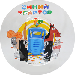 Набор посуды СИНИЙ ТРАКТОР кружка, салатник и тарелка, Арт. СТН3-1, СТН3-2, изображение
