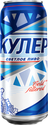 Пиво светлое БАЛТИКА Кулер пастеризованное 4,7%, 0.45л, фотография