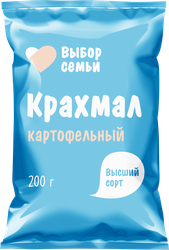 Крахмал картофельный ВЫБОР СЕМЬИ высший сорт, 200г, фотография