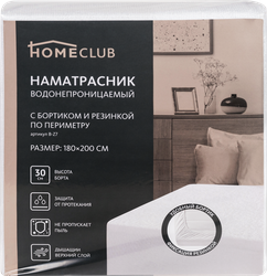 Наматрасник водонепроницаемый HOMECLUB 180х200см, Арт. B-Z7, изображение