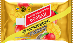 Масса творожная РОСТАГРОЭКСПОРТ Особая с манго и семенами чиа 23%, без змж, 180г, детальное фото