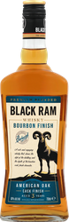 Виски BLACK RAM Bourbon Finish купажированный 3 года 40%, 0.7л, вид