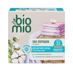 Стиральный порошок BIOMIO Bio-universal Colors&Whites универсальный, концентрат, 1000г, изображение