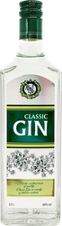 Джин CLASSIC 40%, 0.5л, фото