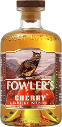 Настойка FOWLERS Вишня с виски 35%, полусладкая, 0.5л, вид