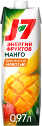 Нектар J7 из манго с мякотью, 0.97л, картинка