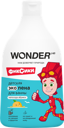 Детская экопена для ванны WONDER LAB с ароматом абрикоса, 540мл, фото