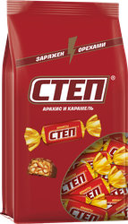 Конфеты СТЕП Золотой Степ глазированные, 174г, фото