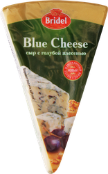 Сыр BRIDEL Blue Cheese с голубой плесенью 54%, без змж, 100г, детальное фото