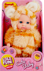 Игрушка LOLA FUN Пупс в меховой одежде, 13см, Арт. 13016, вид
