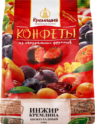 Конфеты КРЕМЛИНА Инжир шоколадный, 190г, изображение