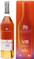 Коньяк DE FUSSIGNY Cellar blend VS ординарный 3 года 40%, п/у, 0.7л, фото