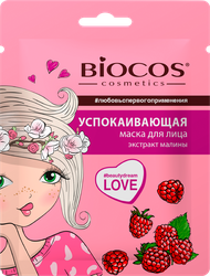 Маска тканевая BIOCOS Успокаивающая, 32,5г, фотография